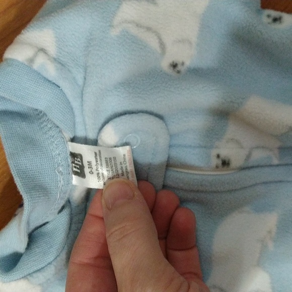 Baby fleece PJs - Picture 2 of 3